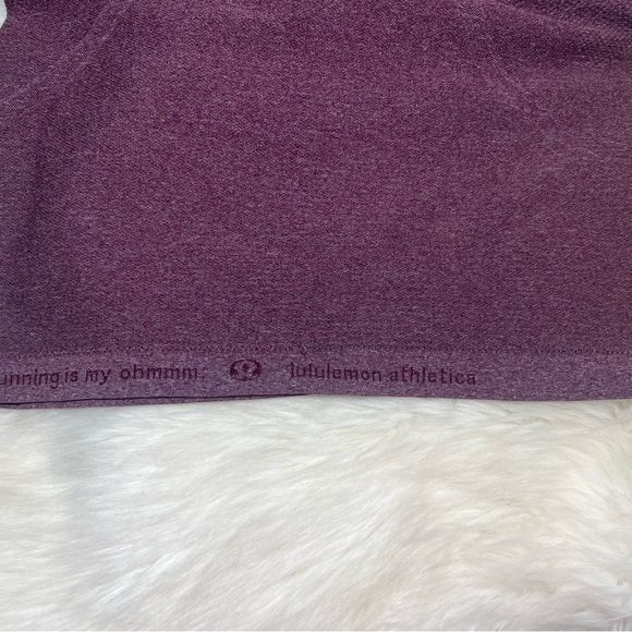 Lululemon 🍋Light Purple Half Zip Pullover size 6 - Picture 11 of 12